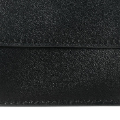 Celine HOMME Calfskin Logo Bi-Fold Wallet Black 7 of 9