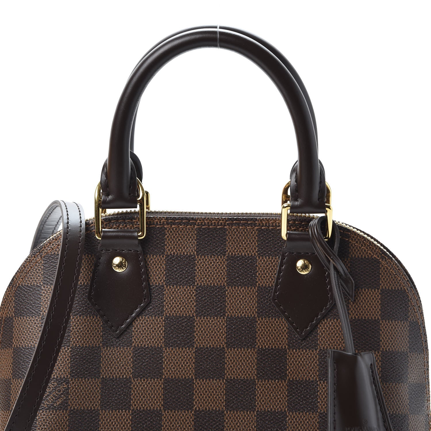 Louis Vuitton Damier Ebene Alma BB 9 of 10