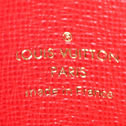 Louis Vuitton Monogram 2020 Christmas Animation Bumper Cars Round Coin Purse Coquelicot 6 of 10