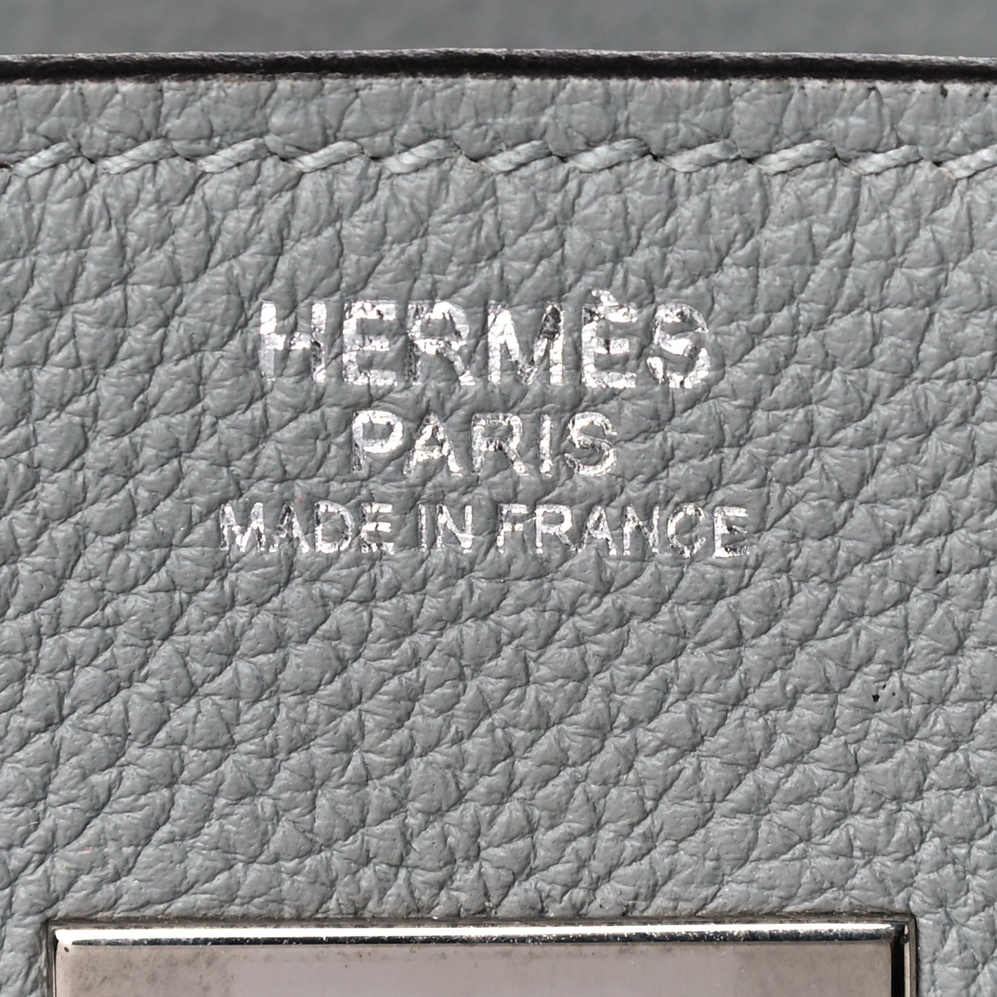 Togo Birkin 30 Gris Mouette