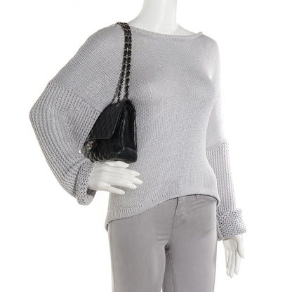 Chanel Caviar Quilted Medium Double Flap Black 2 of 9