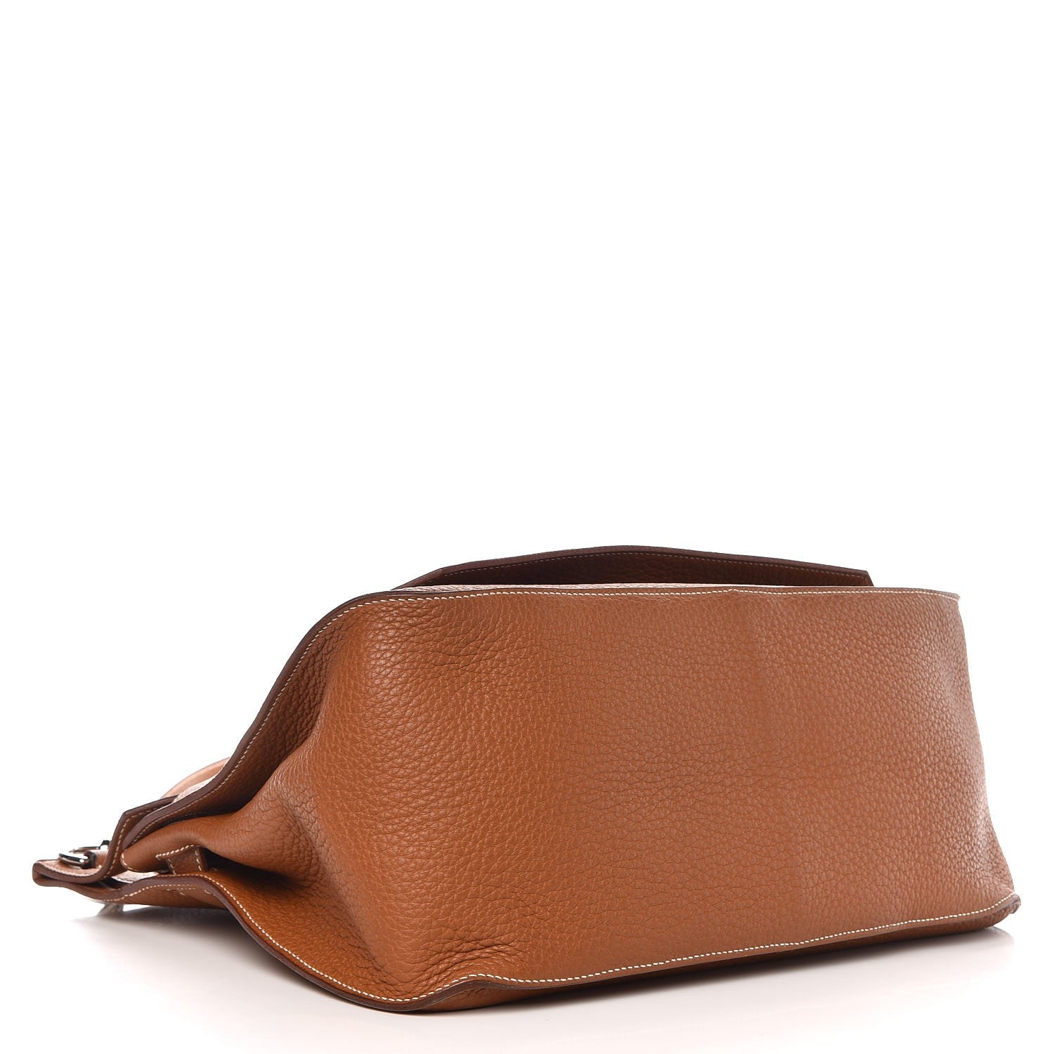 Hermes Taurillon Clemence Jypsiere 34 Gold 4 of 8