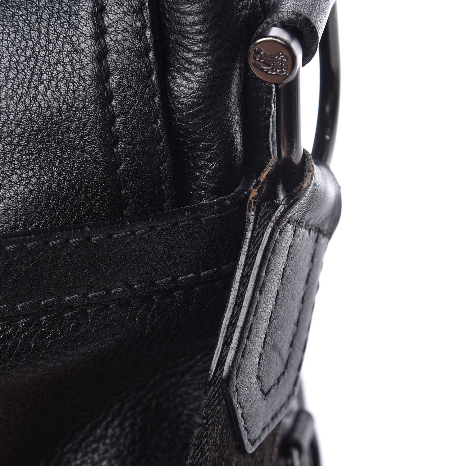 Burberry Grainy Calfskin Messenger Bag Black 14 of 21