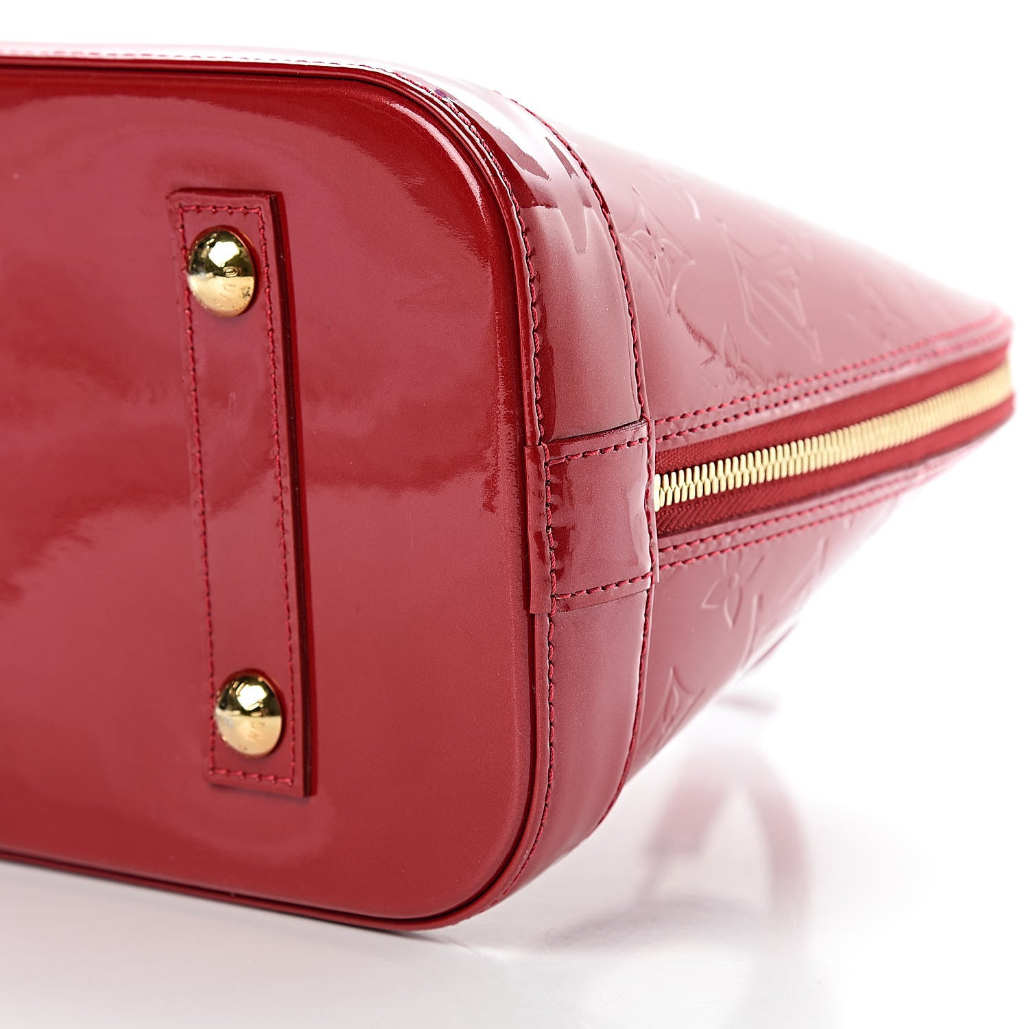 Louis Vuitton Vernis Alma PM Pomme D'Amour 10 of 10