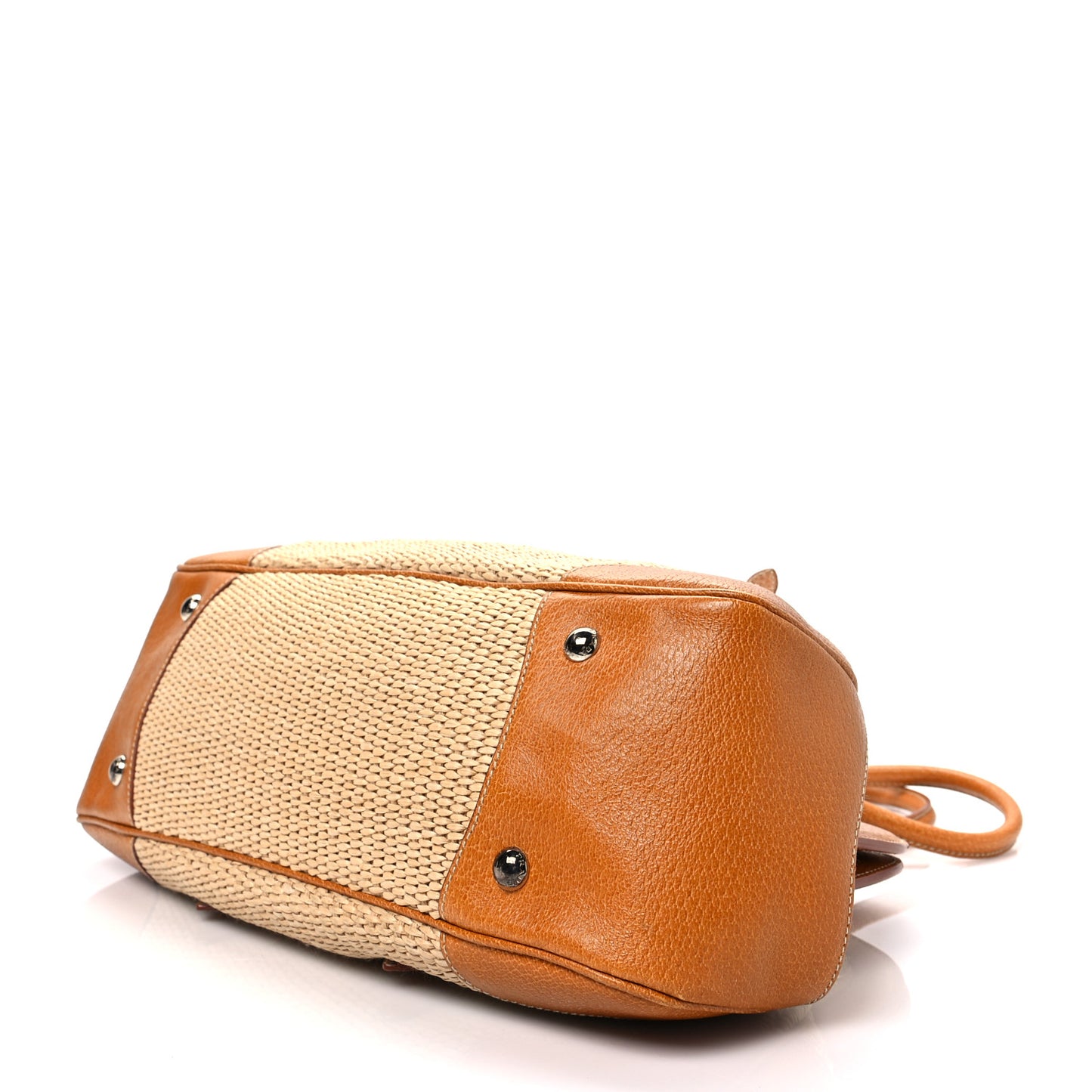 Paglia Cinghiale Small Frame Bag Naturale Cuoio