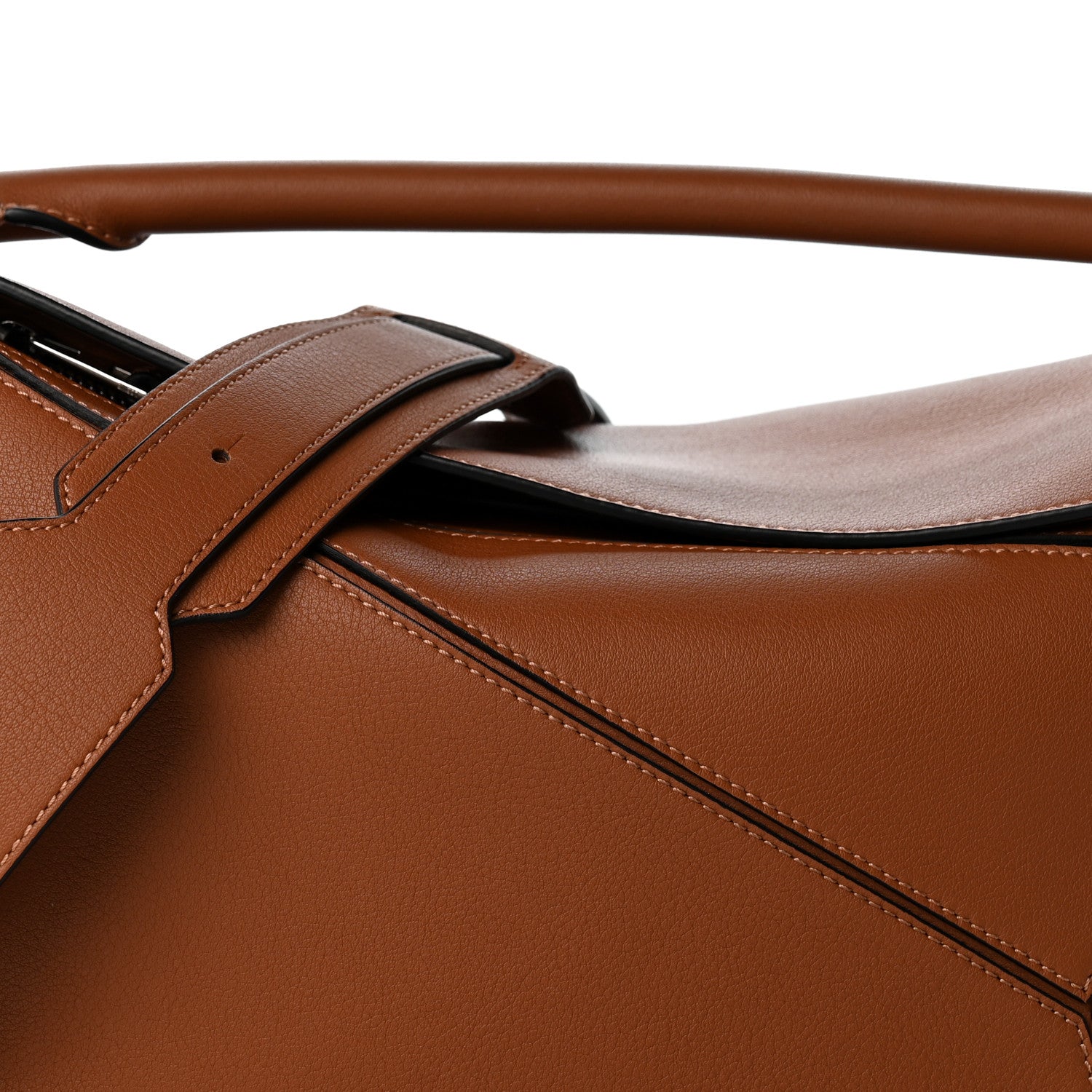 Loewe Calfskin Medium Puzzle Bag Tan 7 of 11