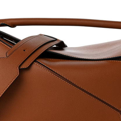 Loewe Calfskin Medium Puzzle Bag Tan 7 of 11