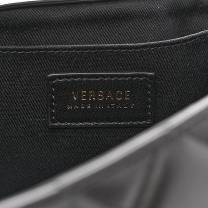 Versace Nappa Quilted Barocco Print Icon Shoulder Bag Black 6 of 11