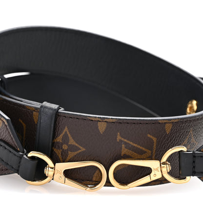 Louis Vuitton Monogram Adjustable Bandouliere Shoulder Strap Black 5 of 10
