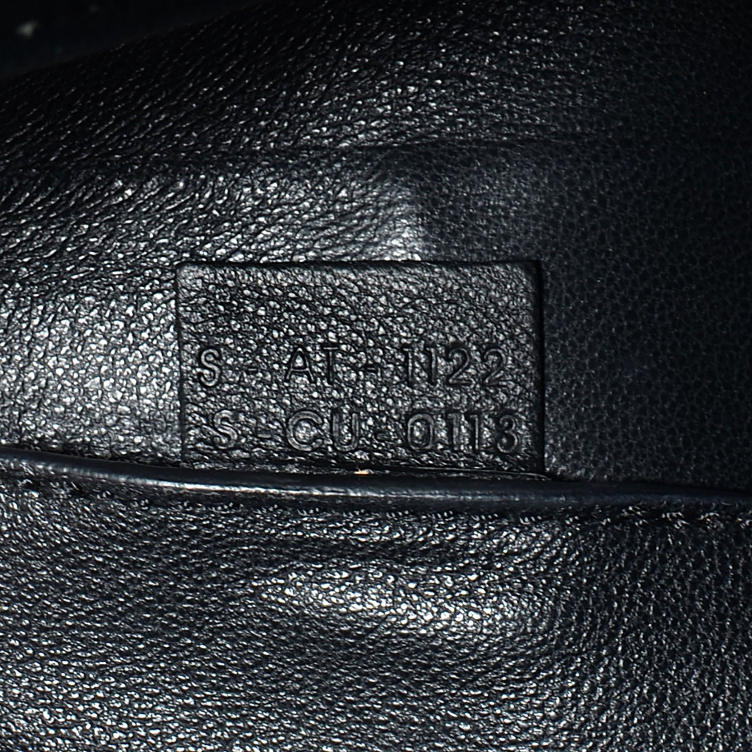 Celine Smooth Calfskin Large Edge Shoulder Bag Black 7 of 9