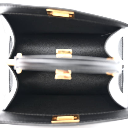 Fendi Shiny Nappa Petite Peekaboo I SEE U Satchel Black 5 of 12
