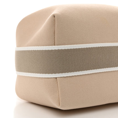Hermes Canvas Small Bride-A-Brac Pouch Natural 7 of 9