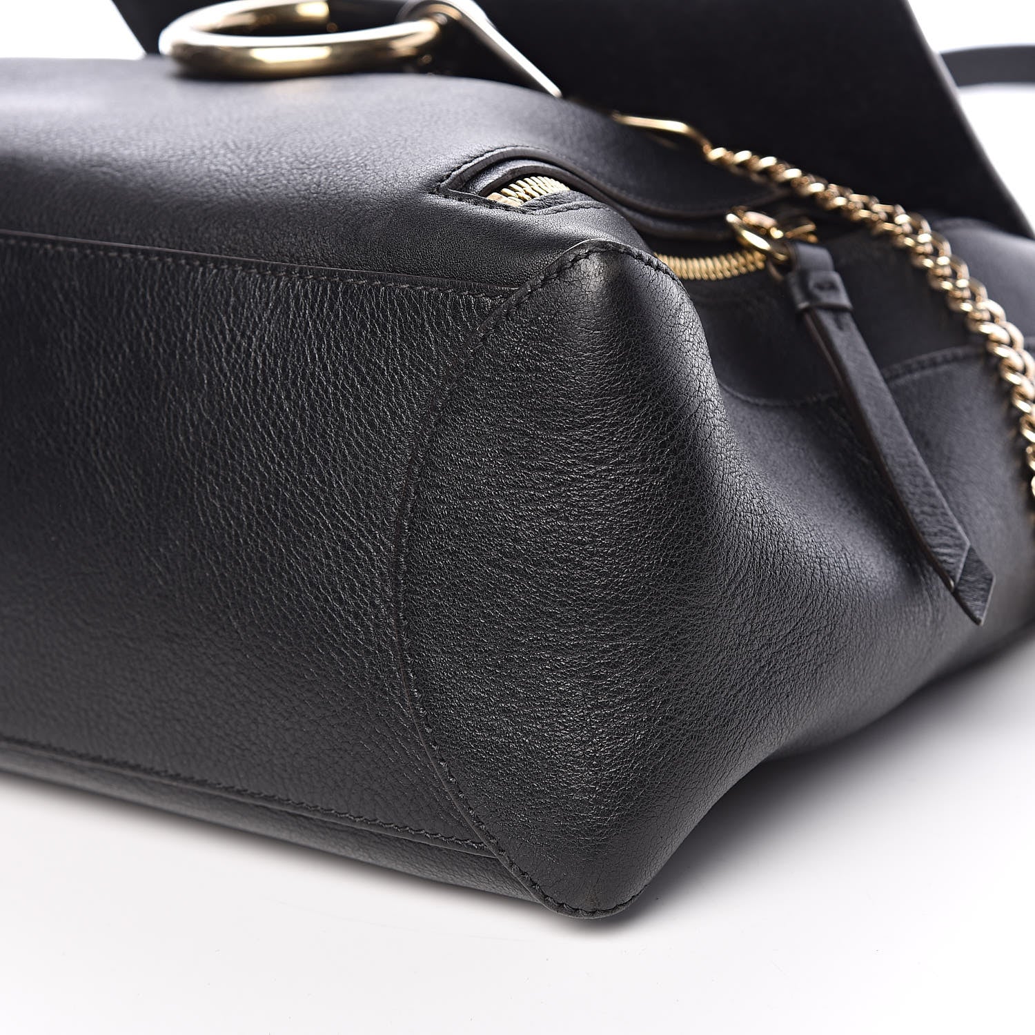 Chloe Calfskin Medium Faye Day Shoulder Bag Black 13 of 13