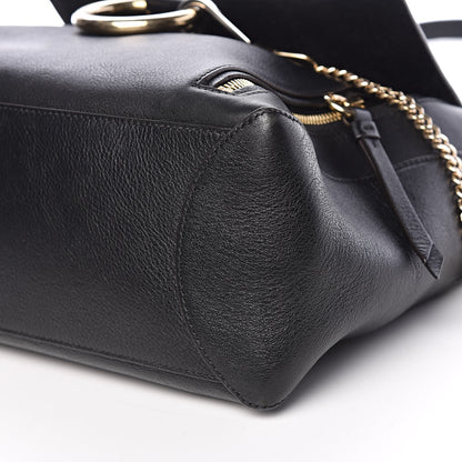 Chloe Calfskin Medium Faye Day Shoulder Bag Black 13 of 13