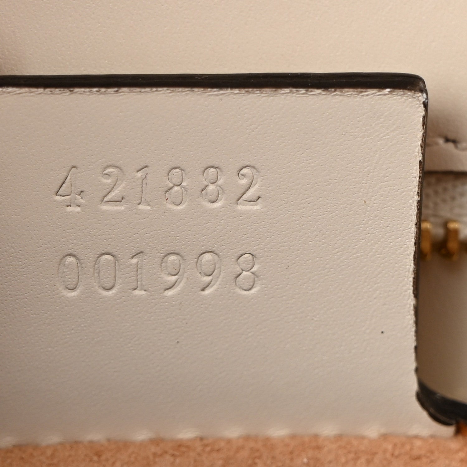 Gucci Calfskin Small Sylvie Shoulder Bag Off White 7 of 11