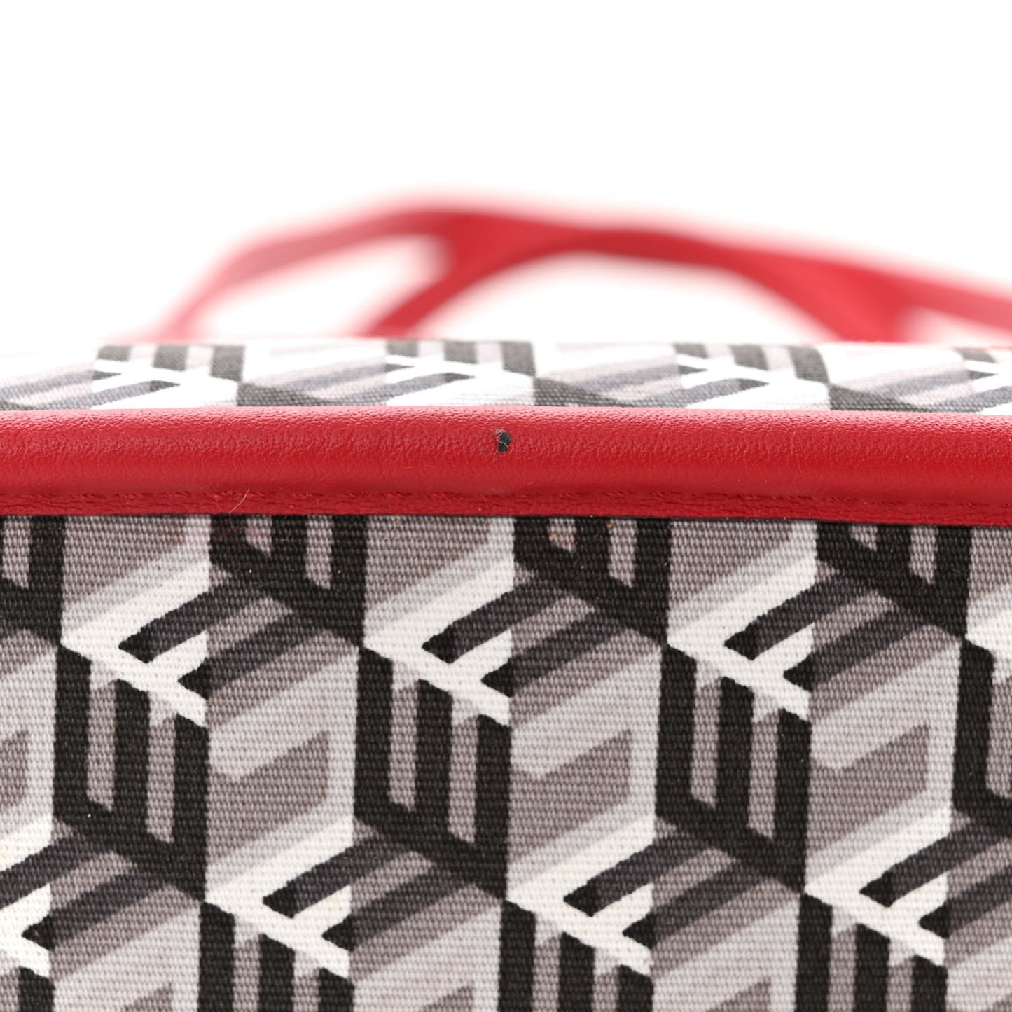 Visetos Medium Liz Reversible Shopper Tote Candy Red