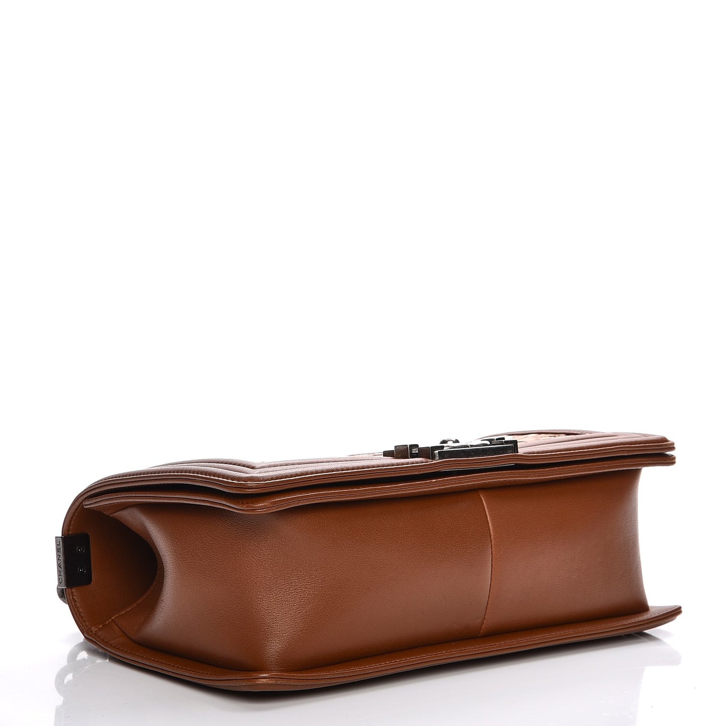 Calfskin Embossed Medium Cordoba Boy Flap Brown