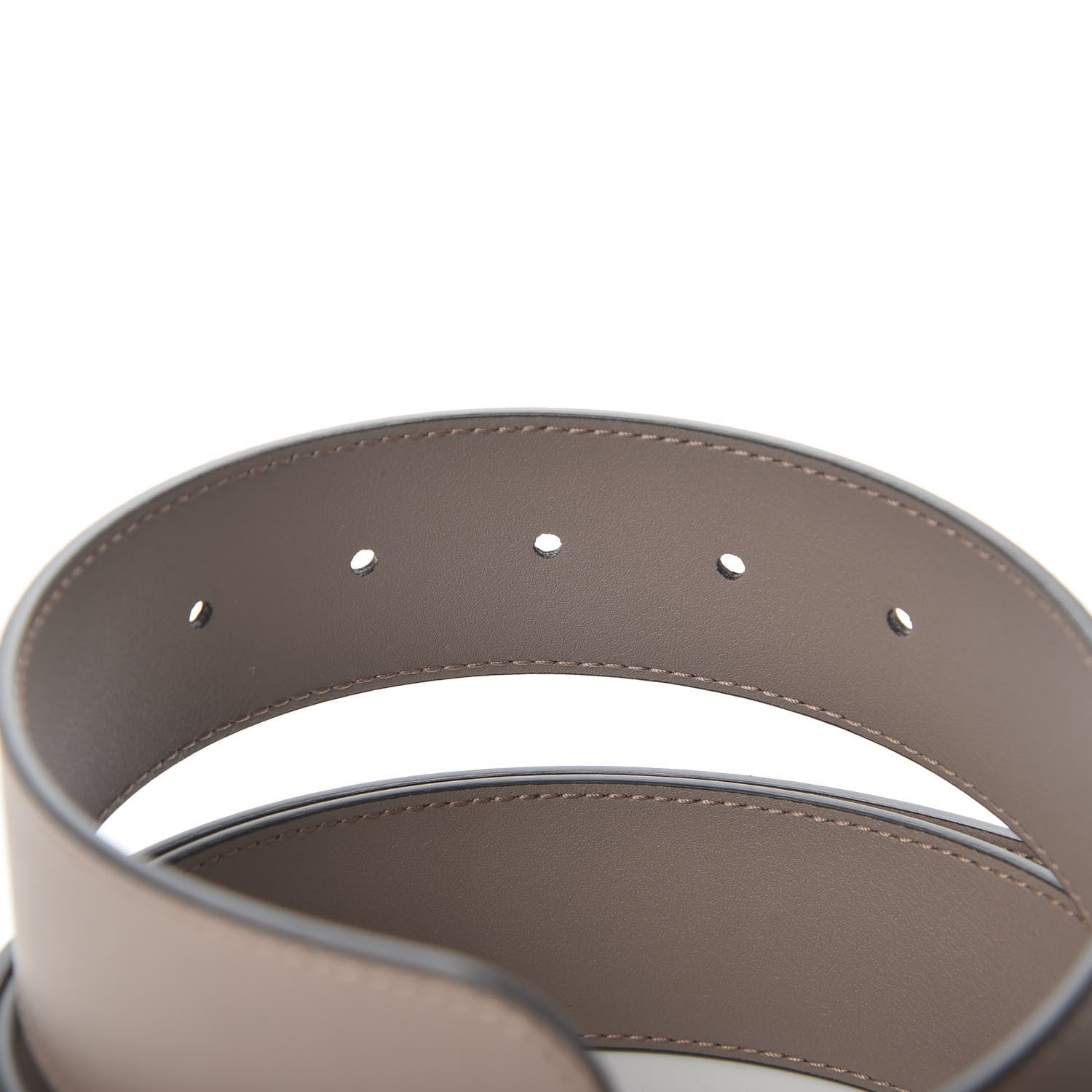Gucci Calfskin Double G 40mm Belt 110 44 Porcelain Rose 4 of 5