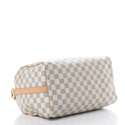Louis Vuitton Damier Azur Speedy Bandouliere 30 3 of 14
