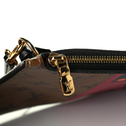Louis Vuitton Reverse Monogram Kabuki MM GM Pochette 5 of 6