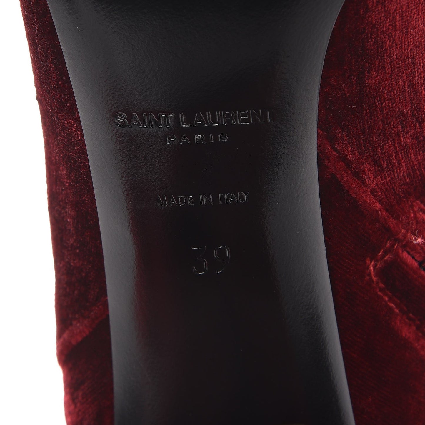 Velvet Loulou Ankle Boots 39 Rouge Eros
