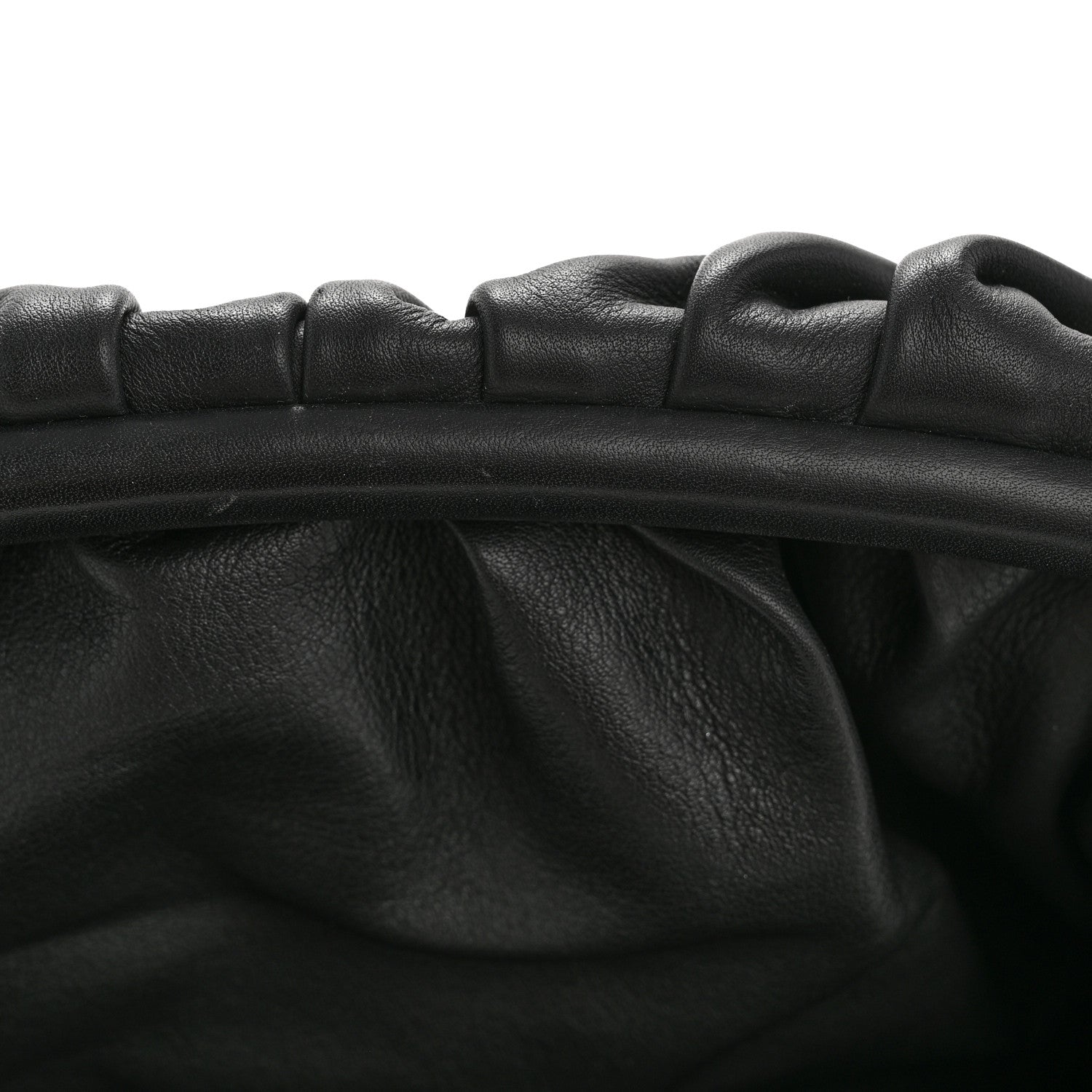 Bottega Veneta Smooth Butter Calf The Pouch Oversized Clutch Black 12 of 12
