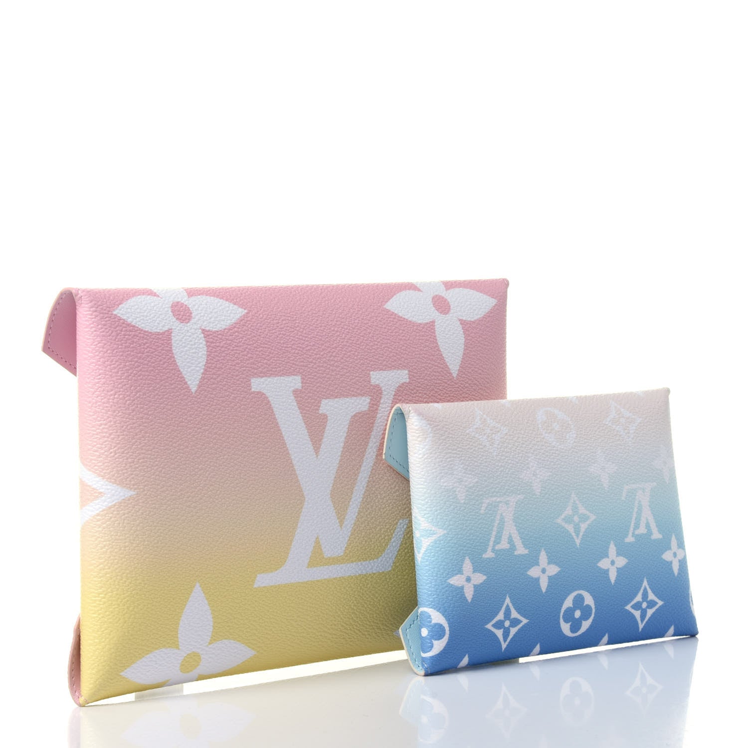 Louis Vuitton Monogram Giant By The Pool Kirigami Pochette Set Blue Mist 2 of 4