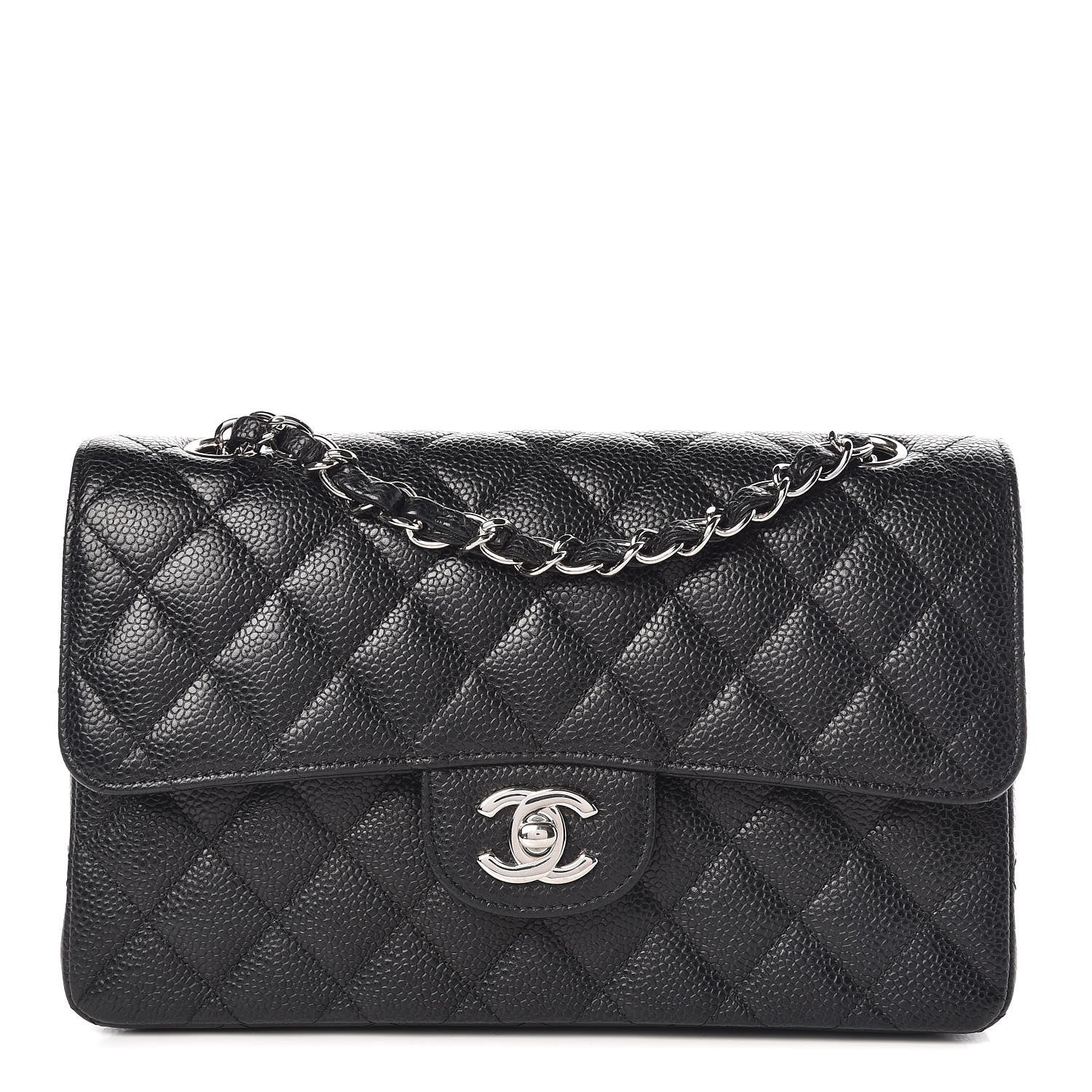 Chanel Caviar Quilted Small Double Flap Black 1 of 9