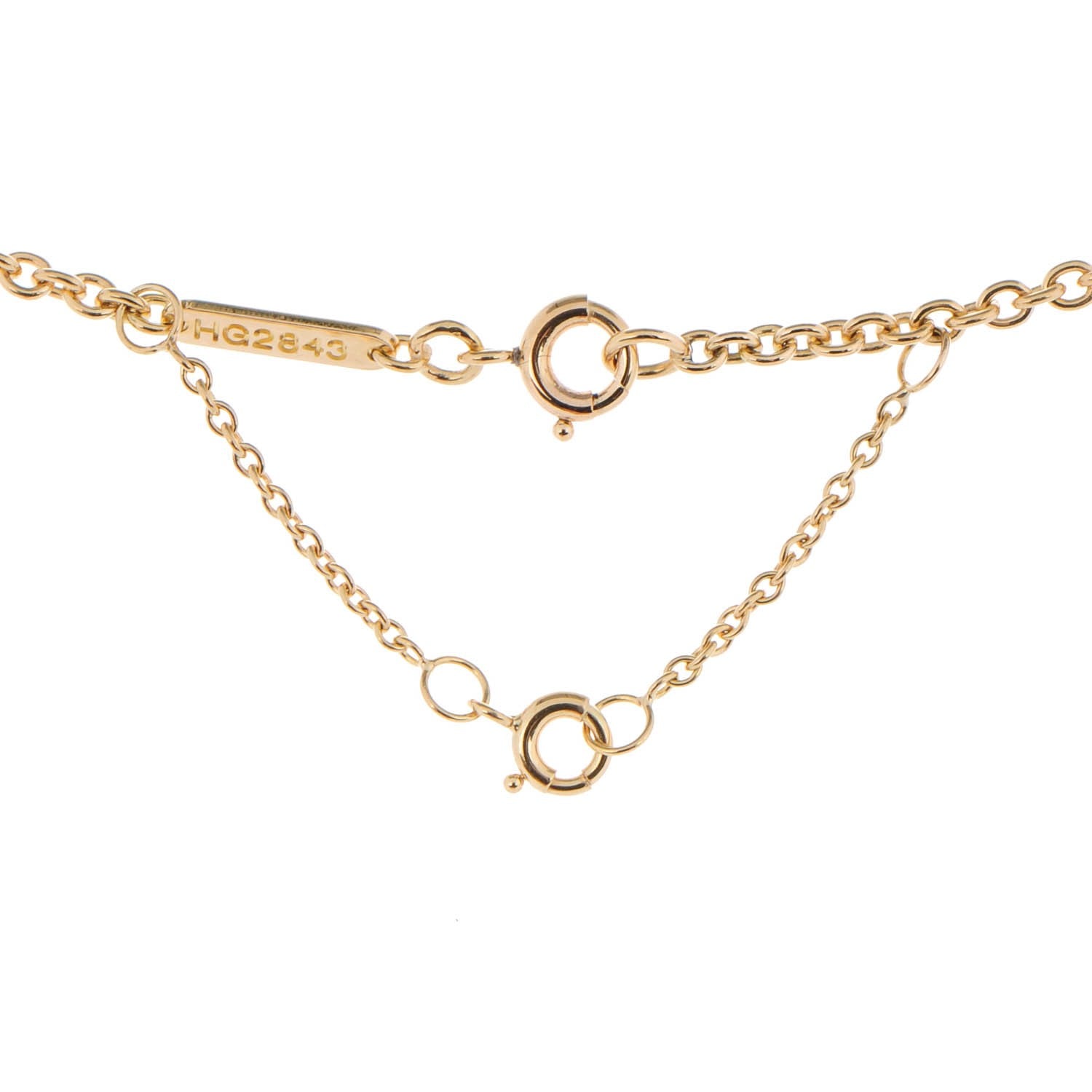 Cartier 18K Pink Yellow White Gold Trinity Pendant Necklace 4 of 6