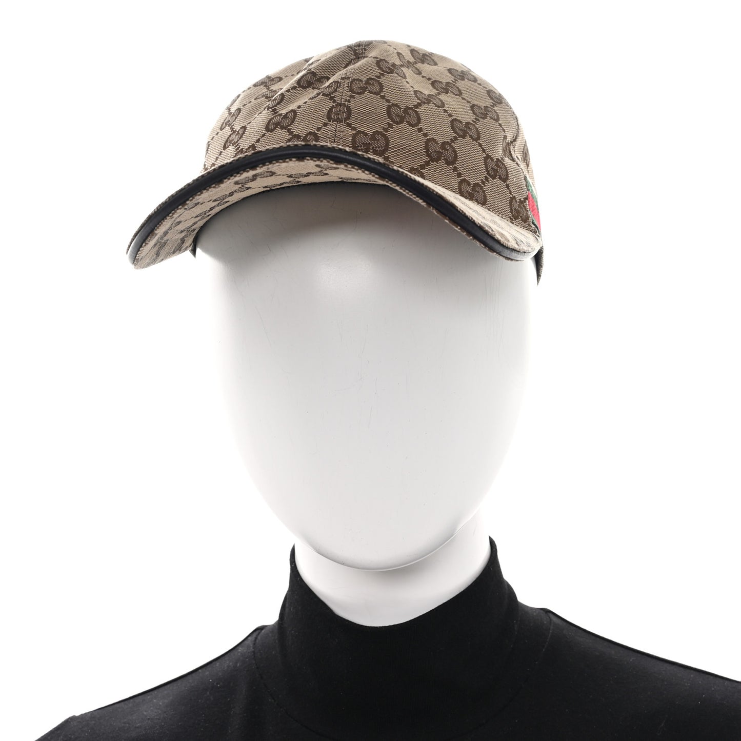 Monogram Web Baseball Hat M Beige Cocoa