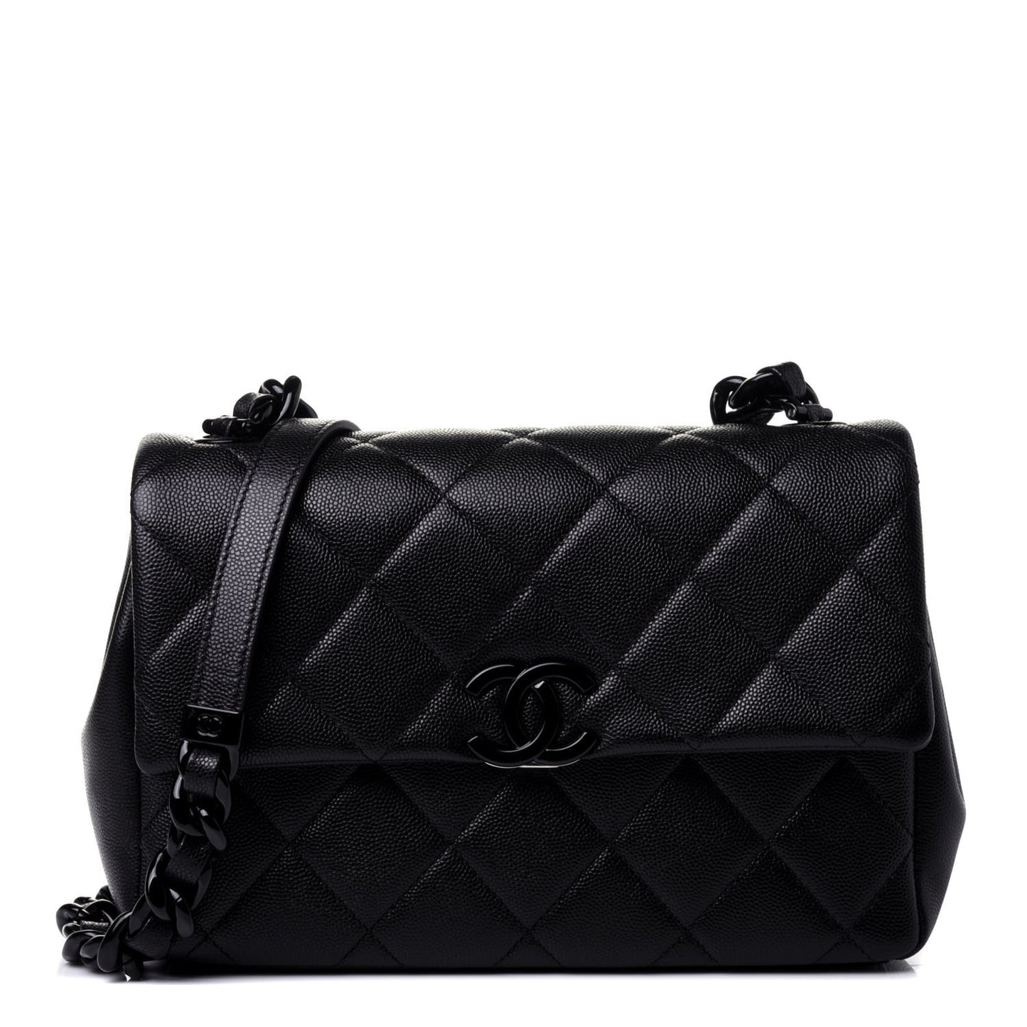 Caviar Quilted My Everything Flap Black