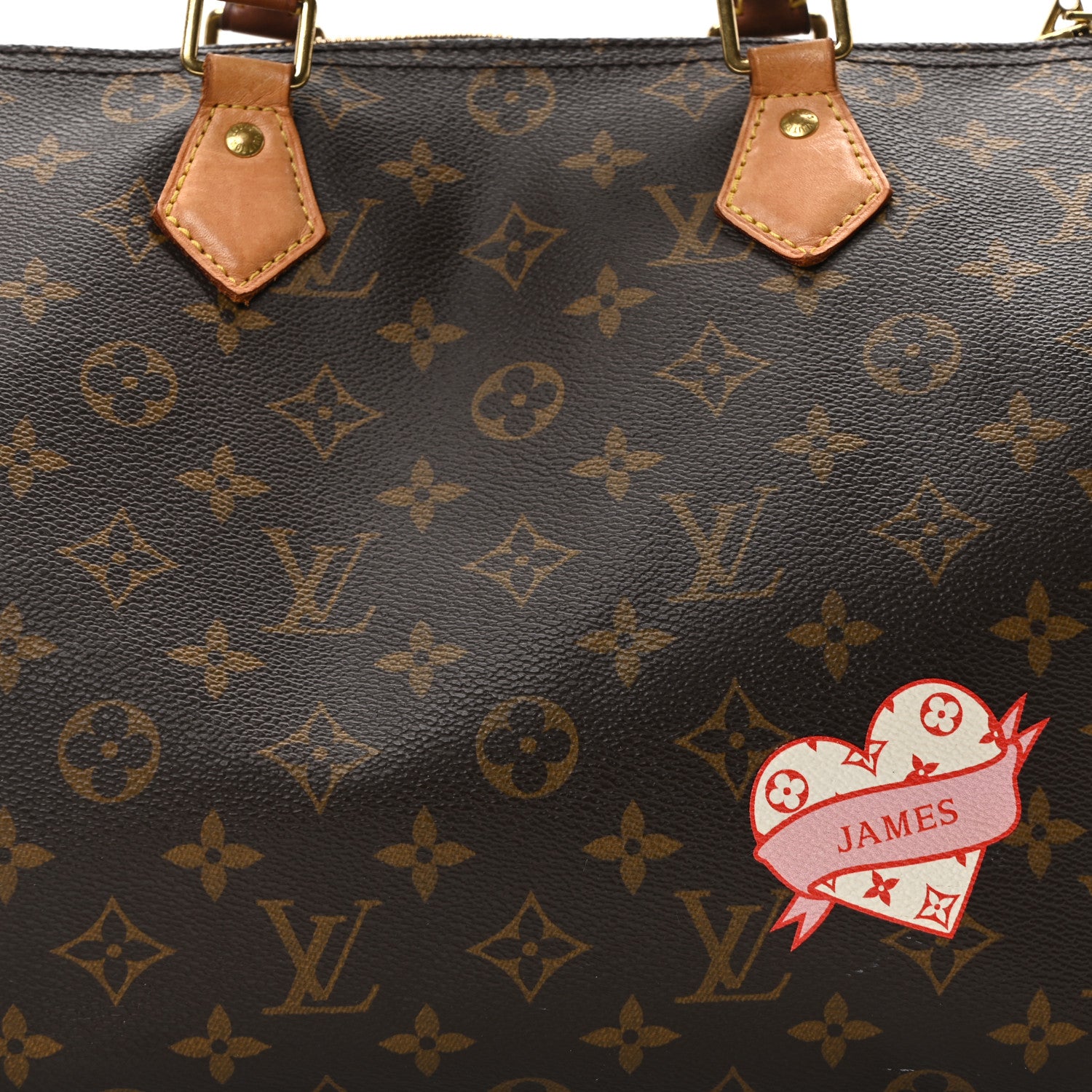 Louis Vuitton Monogram My LV World Tour Speedy Bandouliere 30 7 of 9