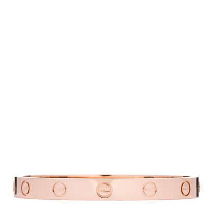 Cartier 18K Pink Gold LOVE Bracelet 15 1 of 9