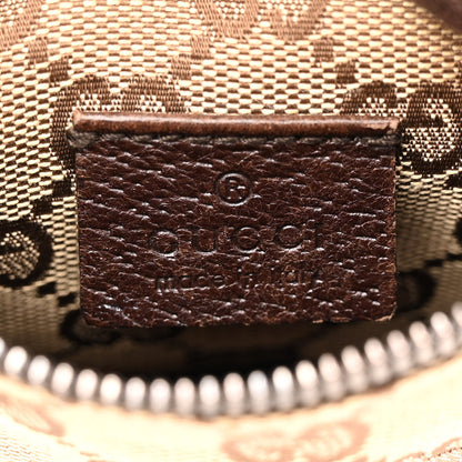 Gucci GG Monogram Double Pocket Belt Bag Dark Brown 6 of 12
