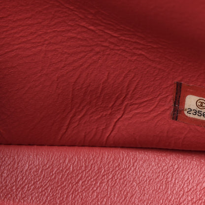 Chanel Caviar Quilted Jumbo Double Flap Dark Pink 7 of 12