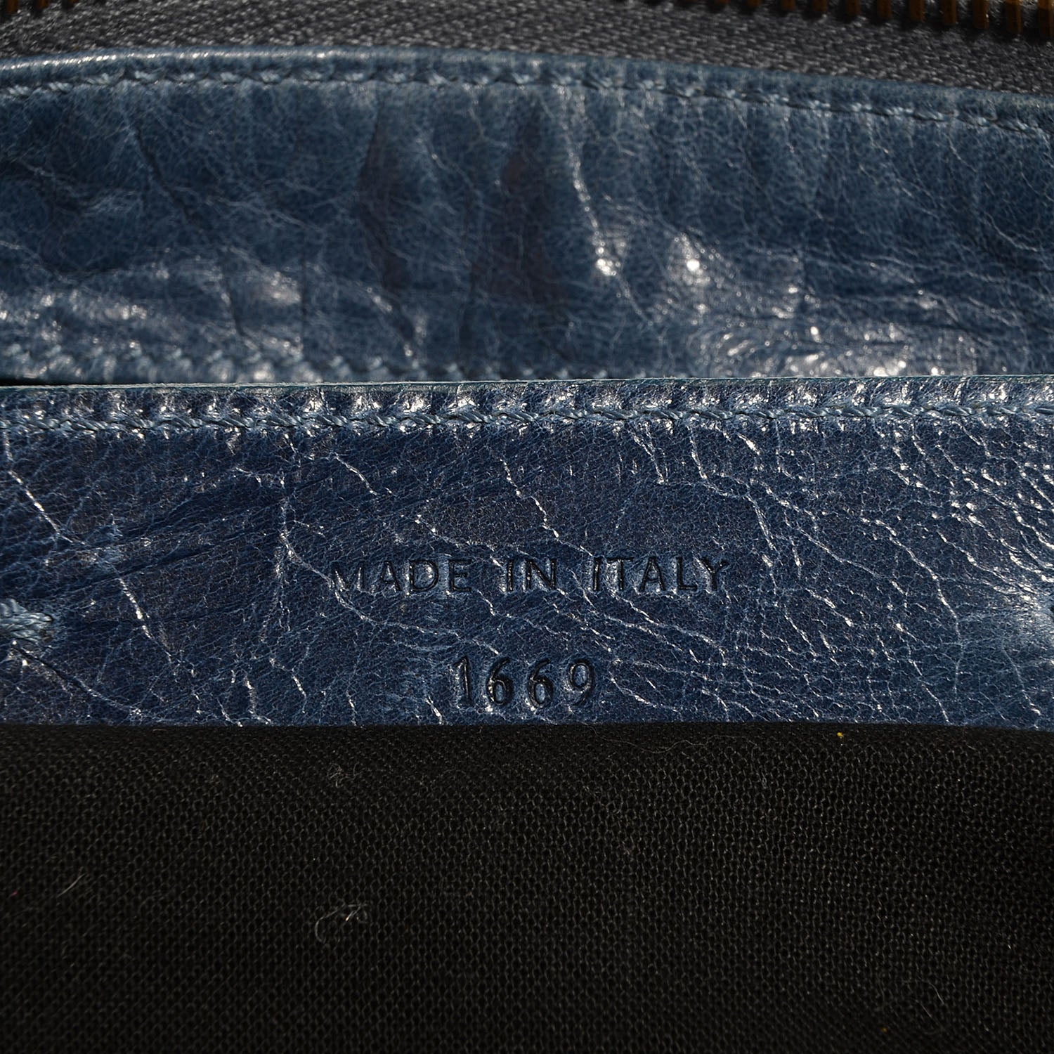 Balenciaga Chevre Work Navy 11 of 14