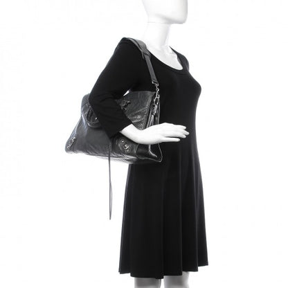 Balenciaga Agneau Classic Hardware City Gris Fossile 2 of 8