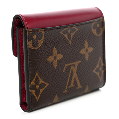 Louis Vuitton Monogram Zoe Wallet Fuchsia 3 of 10