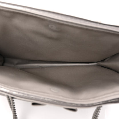 Salvatore Ferragamo Calfskin Large Viva Bow Tote Grey 5 of 9