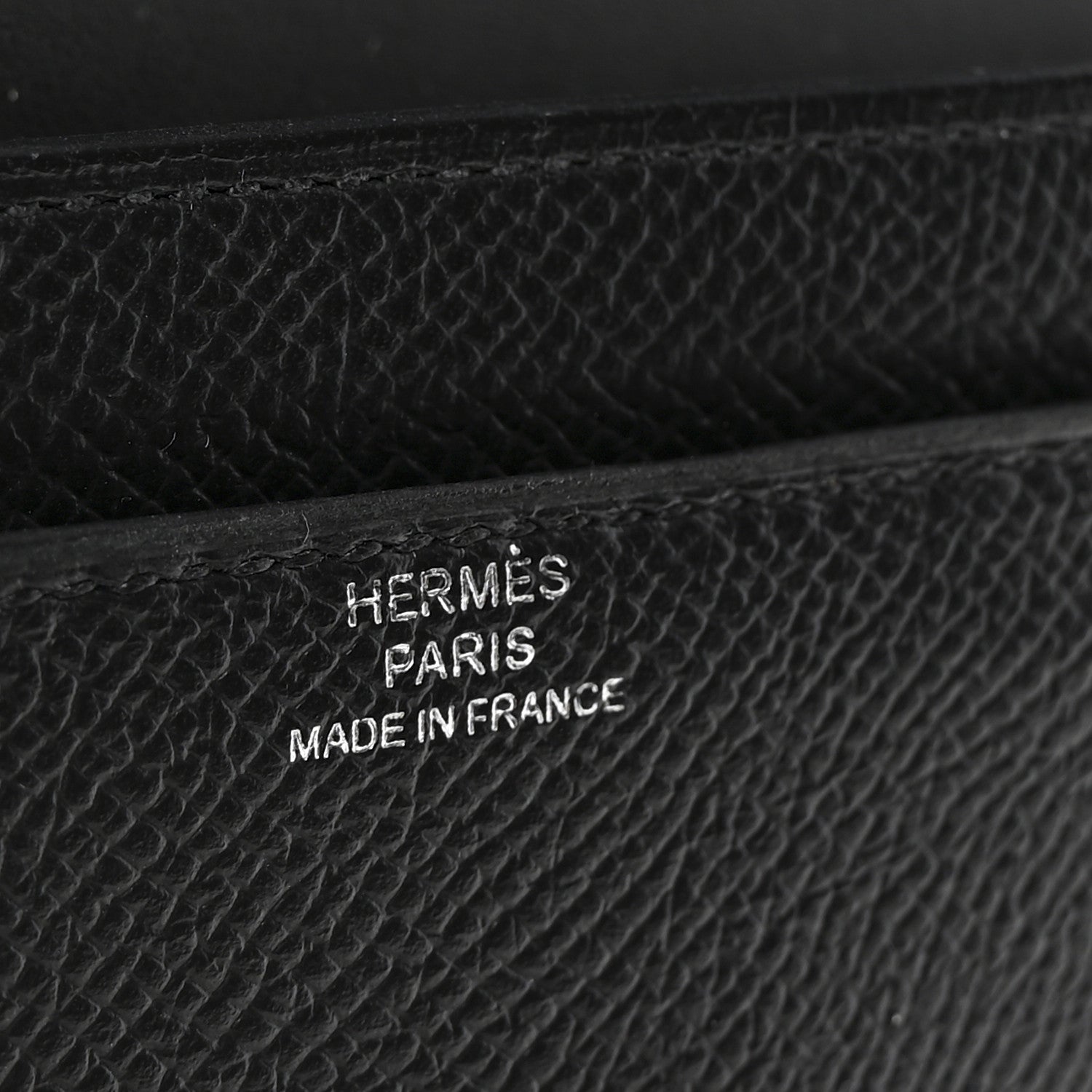 Hermes Epsom Constance Long Wallet Black 11 of 14