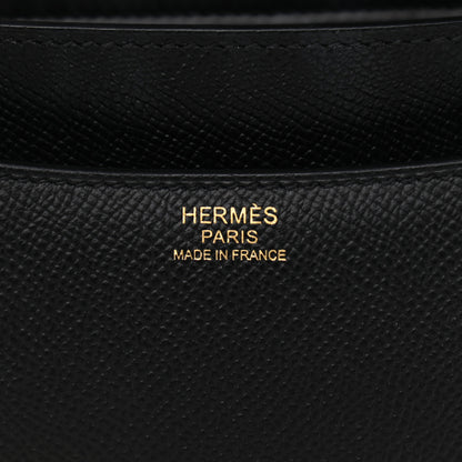Hermes Epsom Constance 24 Black 6 of 11