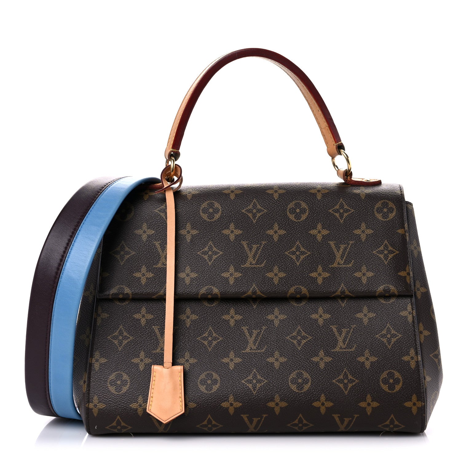 Louis Vuitton Monogram Cluny MM Blue Glacial 1 of 25