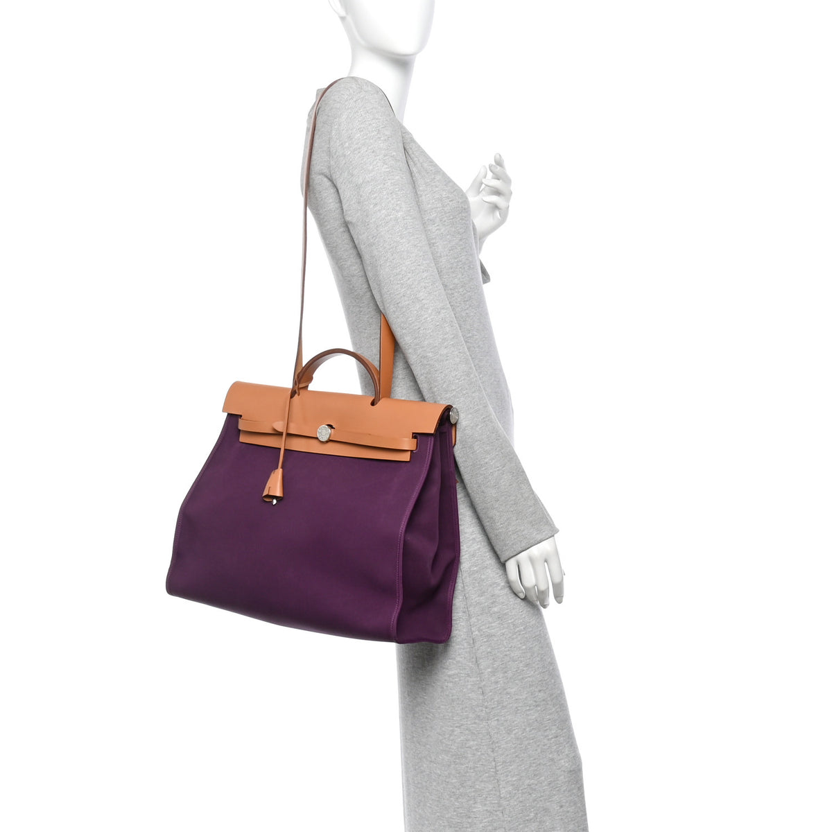 Toile Vache Hunter Herbag Zip 39 MM Cassis Fauve