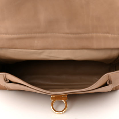 Salvatore Ferragamo Calfskin Suzanna Satchel Yuta 5 of 11