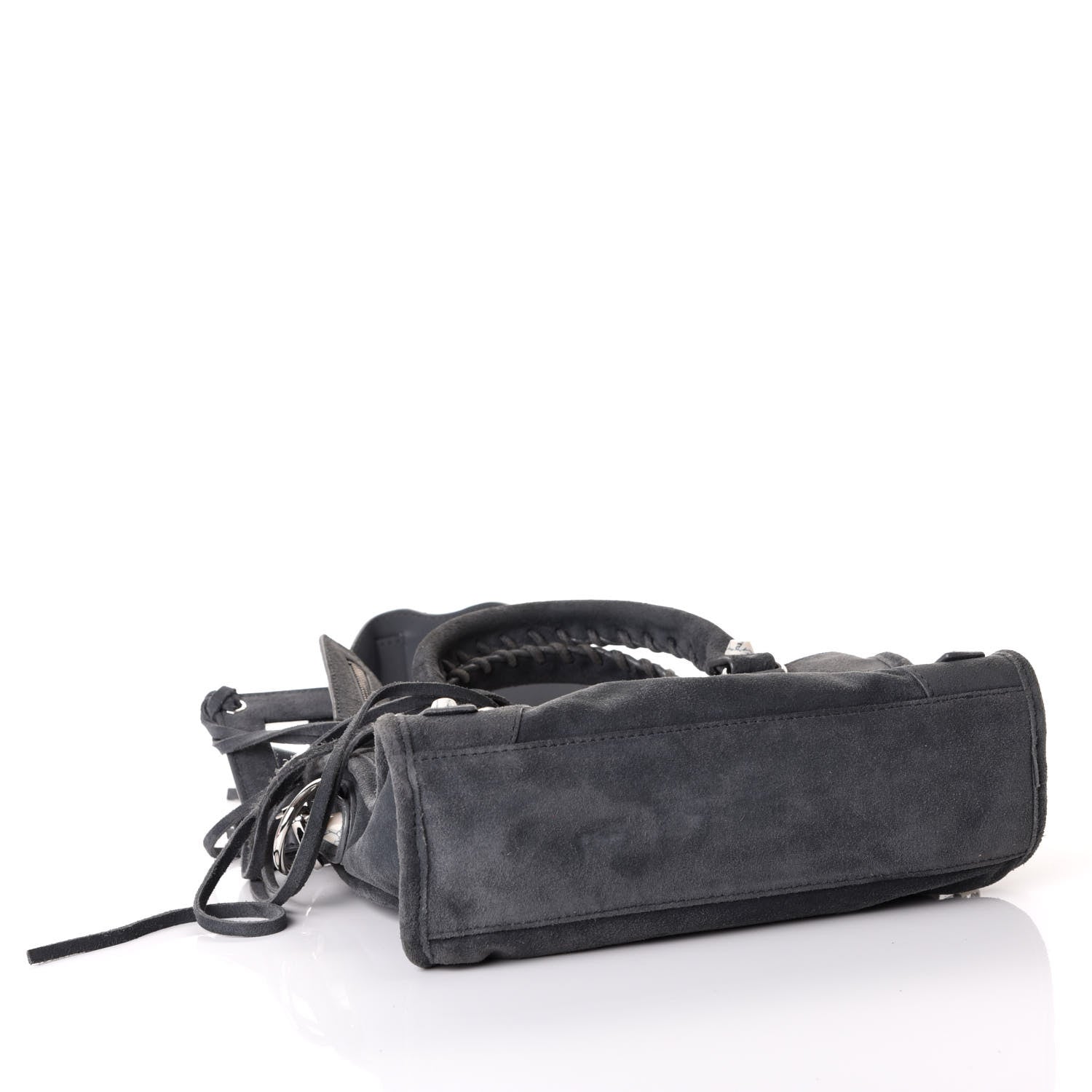 Balenciaga Baby Daim Suede Marble Hardware Mini City Grey 3 of 9