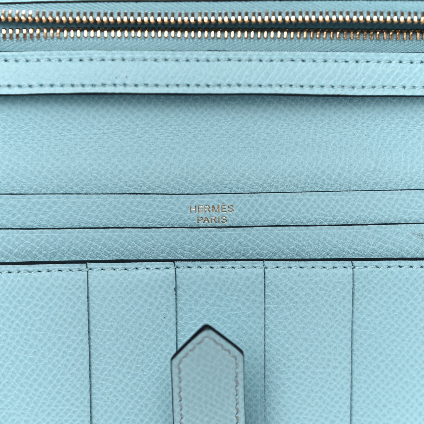 Epsom Bearn Gusset Wallet Bleu Atoll