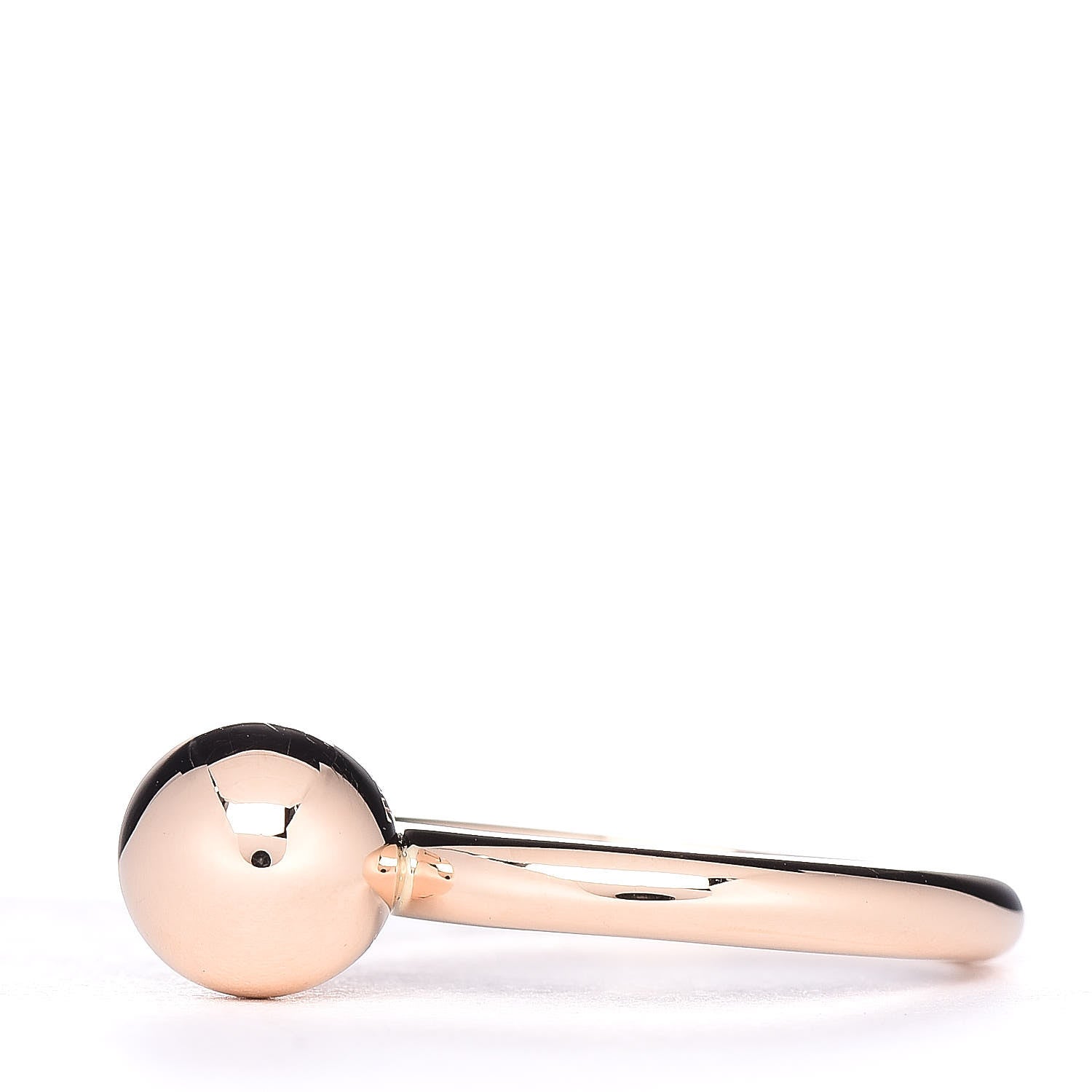 Tiffany 18K Rose Gold 8mm HardWear Ball Ring 54 7 3 of 5