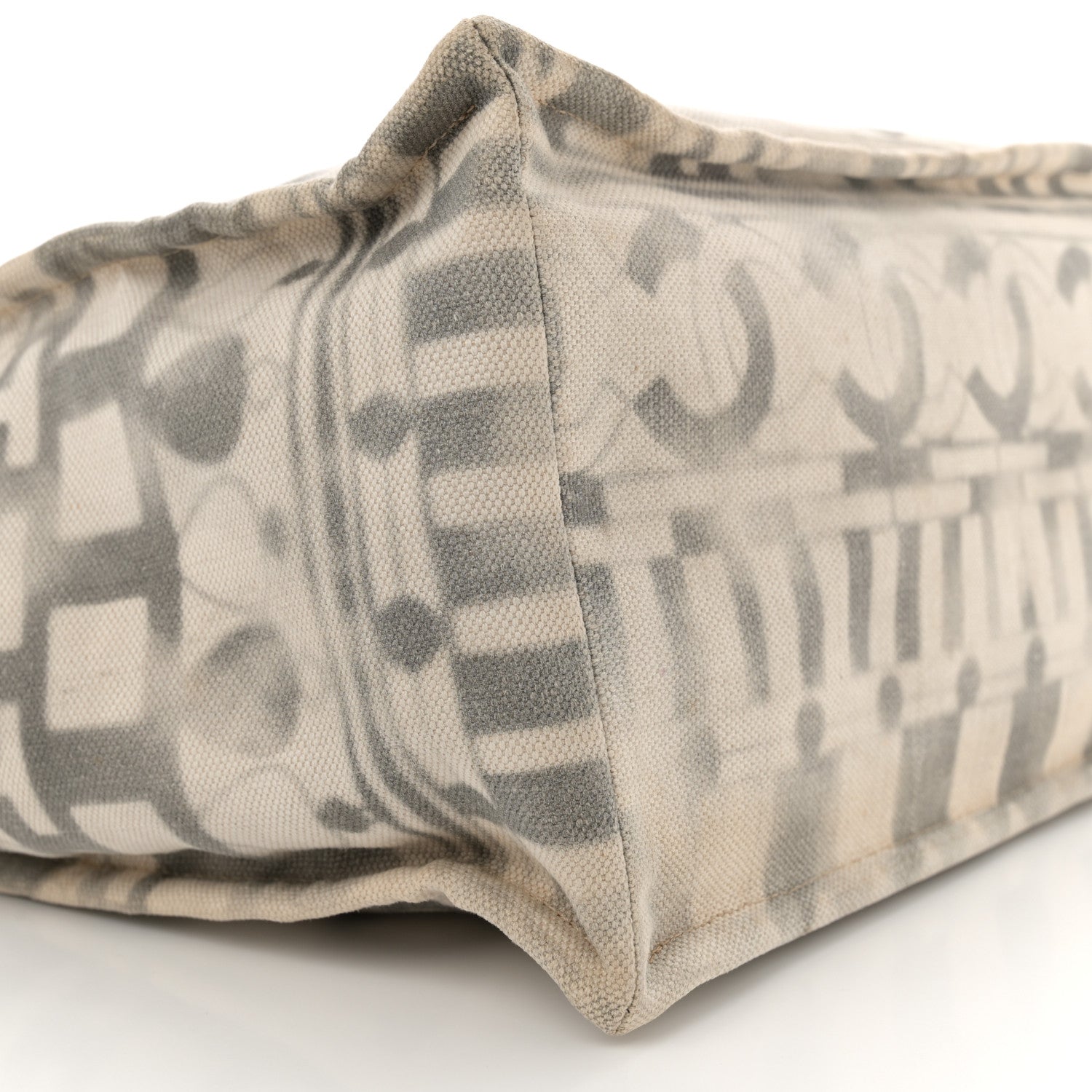 Chanel Canvas Small Iliad Shopping Tote Beige 9 of 15