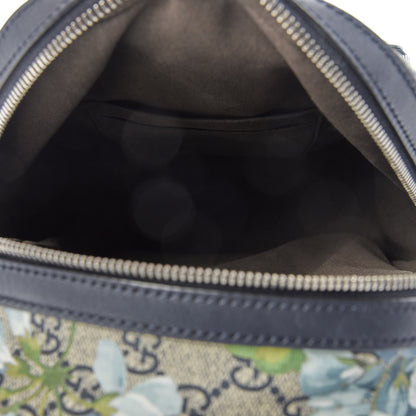 Gucci GG Supreme Monogram Blooms Small Day Backpack Blue 4 of 8