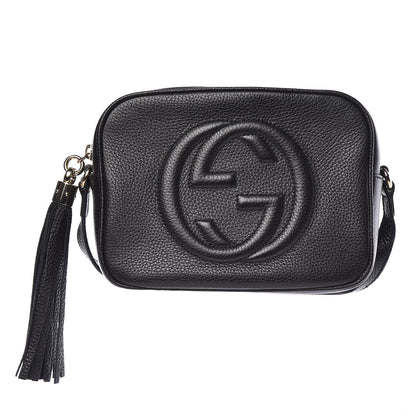 Gucci Pebbled Calfskin Small Soho Disco Bag Black 1 of 12